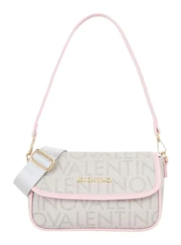 Valentino Bags Regina Re Schultertasche - Damen | pink, weiß - Stilvolle Valentino Bags Regina Re Schultertasche aus Lederimitat, ideal für den täglichen Gebrauch und modische Akzente in jeder Garderobe.