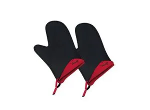Spring Grips Topfhandschuhe kurz rot 2er-Set - Küchentextilien: Diese temperaturbeständigen Topfhandschuhe schützen vor Hitze und Kälte. Ideal für Profi- und Hobbyköche, gefertigt aus fleckenabweisendem, thermoresistentem Material.