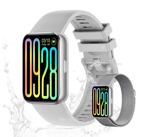 Valdus Herren's Telefonfunktion IP68/1ATM Wasserdicht Fitness-Tracker Smartwatch (1.75 Zoll, Android/iOS), Luxuriöse Fitnessuhr mit SpO₂, Stressanalyse & über 120 Sportmodi