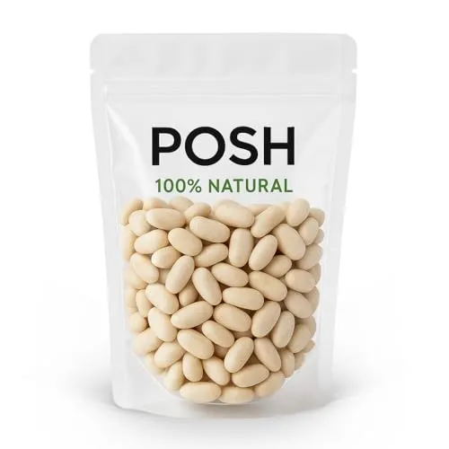 Bohnen weiß getrocknete Bohnen zart schalenfrei kochbereit für eintöpfe und salate White Beans 1kg