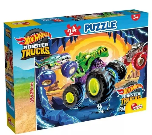 Puzzle 24 Hot Wheels Lisciani 8008324109647
