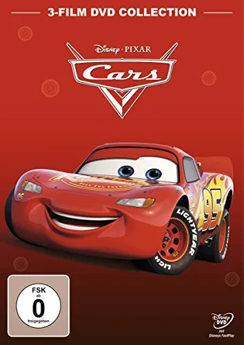 Cars 1-3,3 DVDs: Cars / Cars 2 / Cars 3: Evolution