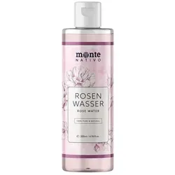 Rosenwasser 100% Rein Gesicht & Haar Monte Nativo