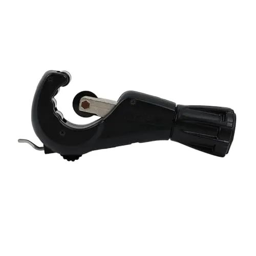 Dönges BLACKLINE Rohrschneider 3-35 mm + Entgrater | Für alle Metalle sowie Kunststoff & Verbundrohre | Kupfer, Edelstahl, Stahl, Aluminium, PVC, PE etc.