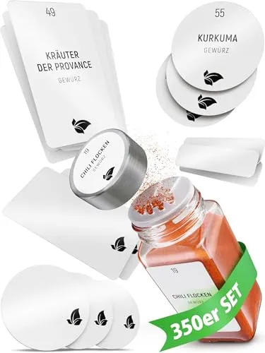 Etiketten für Lebensmittel und Getränke von LAEVU