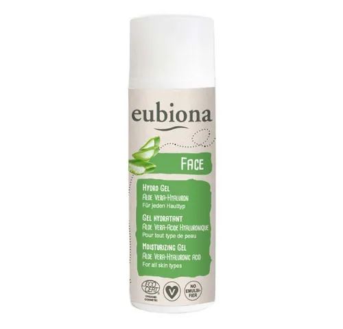eubiona Gesichtsgel Hydro Gel - Aloe Vera-Hyaluron 50ml