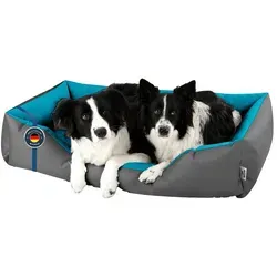 BedDog Hundebett XXL - Ergonomisches Hundekissen mit abnehmbarem Bezug - Hundebett für Mittel-Große Hunde, ergonomisch und waschbar, bietet hohen Komfort und Gelenkschutz für entspannte Nächte.