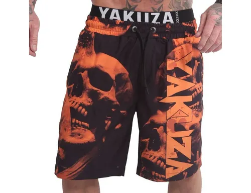 Yakuza Herren Graveyard Badeshorts, Schwarz, 3XL von Yakuza