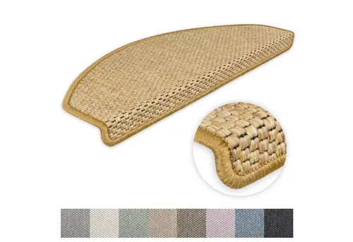 Metzker® Stufenmatte Stufenmatten Göteborg Halbrund, halbrund, Höhe: 8 mm, 1 Stück - Mais