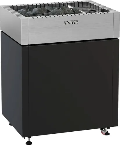 Harvia Qube Combi 10 kW Premium Kombi-Saunaofen - Kombinierter Saunaofen mit 10 kW Leistung und integriertem Dampfgenerator für individuelle Saunaerlebnisse. Stilvolles Design und einfache Wartung für angenehme Entspannung.