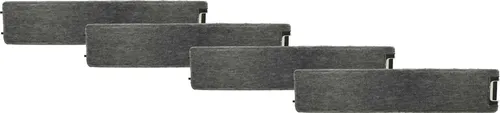 vhbw 4x Aktivkohlefilter Ersatz für Miele 4114503, DKF4 für Dunstabzugshaube - 50 x 10,4 x 3 cm