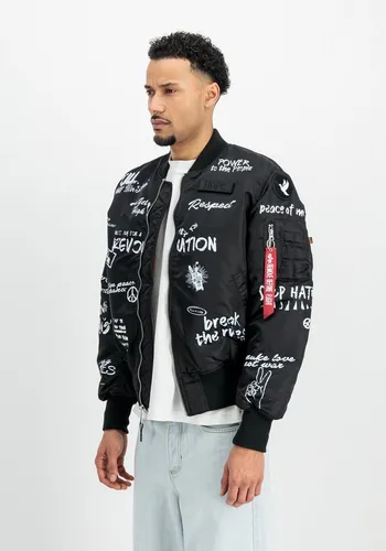 Alpha Industries MA-1 Peace Bomberjacke für Herren 3XL von Alpha Industries
