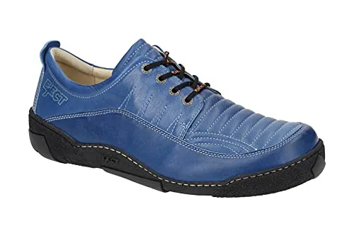 Eject Komfort Schnürschuhe ICE Herren 44 EU Blau - Schnürer aus hochwertigem Echtleder mit herausnehmbarer Innensohle für optimalen Komfort. Ideal für den täglichen Gebrauch, stilvoll und bequem.