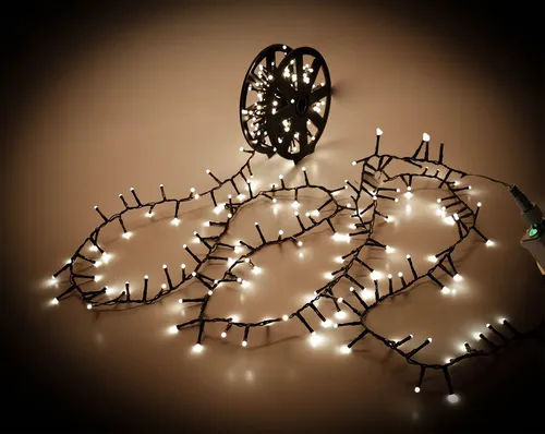 LED Lichterkette 350 LEDs warmweiß für Innen und Außen