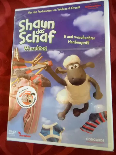 Shaun das Schaf - Waschtag - DVD - NEU in Folie - Animation Kinder Komödie - OVP