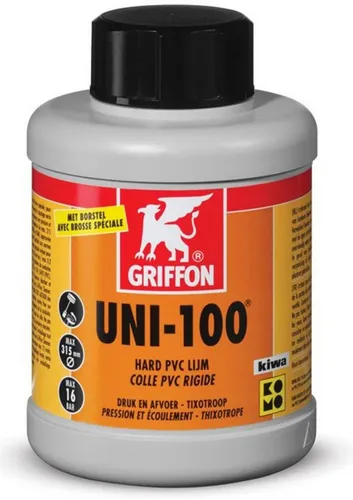 Aquaforte Rohrverbinder Griffon PVC Kleber UNI-100 -250ml