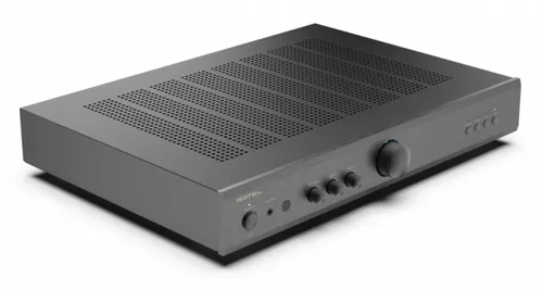 Rotel A8 Vollverstärker schwarz - Hochwertiger Verstärker in elegantem Schwarz, ideal für audiophile Hörerlebnisse und hochwertige Musikanlagen.