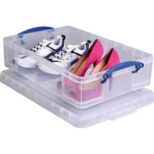 Really-Useful-Box Aufbewahrungsbox 24.5C, 24,5L, mit Deckel, Kunststoff, 60 x 40 x 16cm