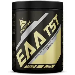 Peak EAA TST Wildberry - 500g - Sportnahrung mit innovativer Total Solution Technology, enthält über 49% BCAAs und natürliche Farbstoffe für einen leckeren Geschmack.