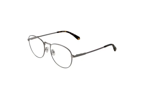 Gant Brille GA3258 014 52 Herren - Brillenfassungen für Herren, stilvolles Design mit rundem Metallrahmen in Silber und praktischem Federscharnier für optimalen Tragekomfort.