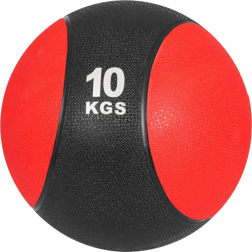 GORILLA SPORTS Medizinball aus Gummi – 1 bis 10 kg in verschiedenen Farben - Vielseitiger Medizinball für Functional Fitness: Erhältlich in 10 Gewichtsklassen (1-10 kg) mit griffiger Oberfläche für optimales Training und Rehabilitation.