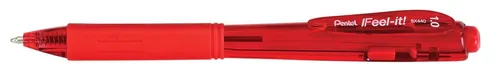 Pentel Kugelschreiber BX440 rot, Schreibfarbe: rot, 1 St.