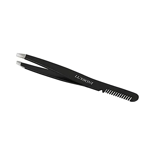 TB TOOLS FOR BEAUTY Lussoni Lussoni Mu Acc Slant Tweezers With Comb 10g