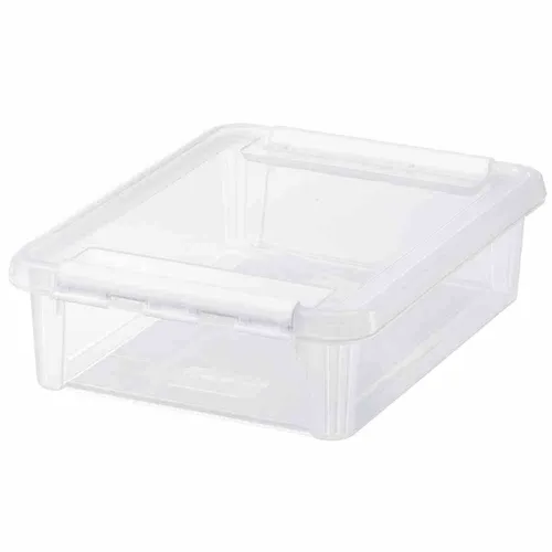 Clipbox transparent 8l flach Box Boxen Aufbewahrung Möbel Haushalt Ordnung TOP