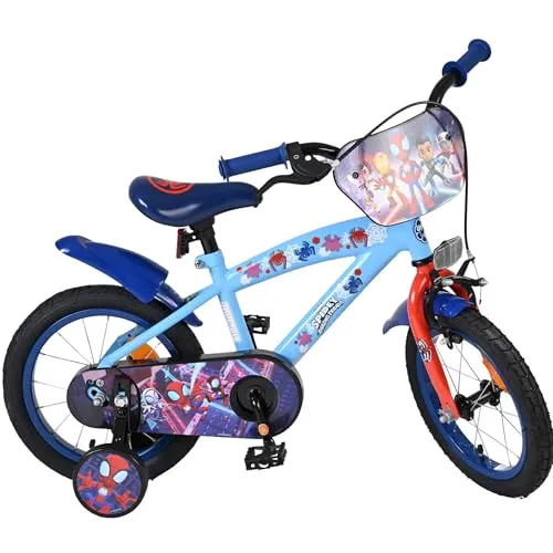 Paw Patrol Kinderfahrrad 12 Zoll - Jungen - Rot mit Handbremsen - Das Paw Patrol 12 Zoll Kinderfahrrad begeistert mit Sicherheit und Komfort! Zwei Handbremsen, abnehmbare Stützräder und ein stabiler Rahmen sorgen für unbeschwerten Fahrspaß beim Lernen.