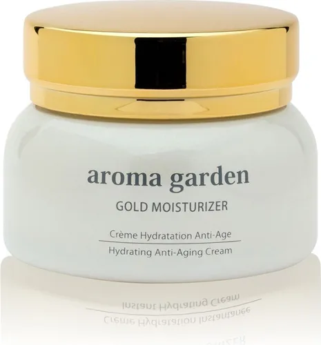 Gold Moisturizer - 24K Gold Feuchtigkeitscreme für strahlende Haut - Tagespflege mit 24-karätigem Gold, Hyaluronsäure und Arganöl, revitalisiert intensiv und sorgt für einen gesunden Glow. Ideal gegen Falten und trockene Haut.