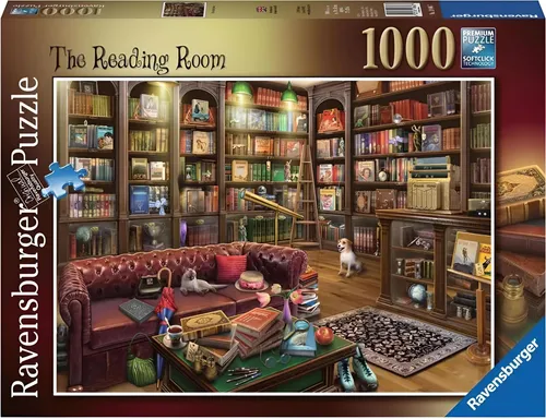 Puzzle Ravensburger - Lesesaal, 1000 Teile