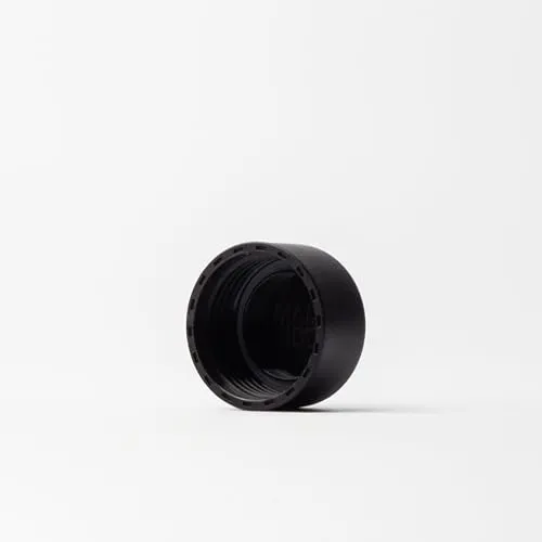 MAMEIDO Ersatzdeckel ausschließlich für Tritan Trinkflasche mit Zeitmarkierung 1 l & 1,5 l, nicht geeignet für andere Marken (Rich Black, Einheitsgröße)