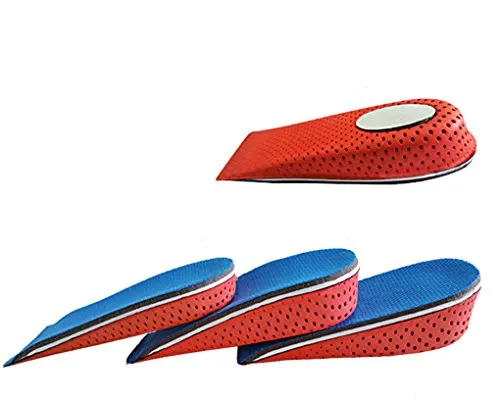 Boowhol Erhöhen Einlegesohle, Fersensporn Einlegesohle | Unsichtbar Memory Foam Ferse Schuh Pads Ferse -Schutz Einlegesohlen, Mehrfarbig, 2cm