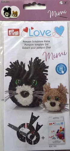 Prym Pompon-Set / Katze Mimi mit Anleitung 624201