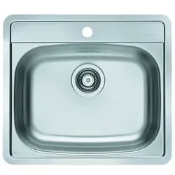 Edelstahl-Spüle More 56x50 cm