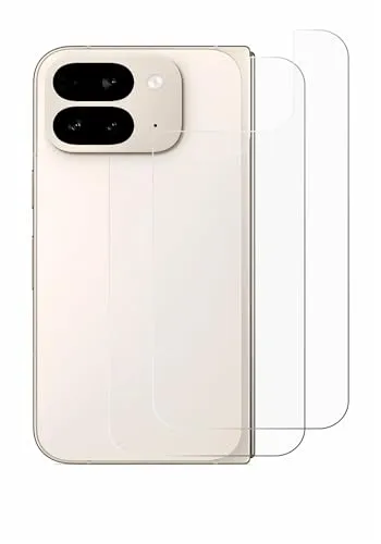 BROTECT 2 Stück Schutzfolie für Google Pixel 9 Pro Fold (Rückseite) Displayschutz Folie Made in Germany, Ultra-Klar