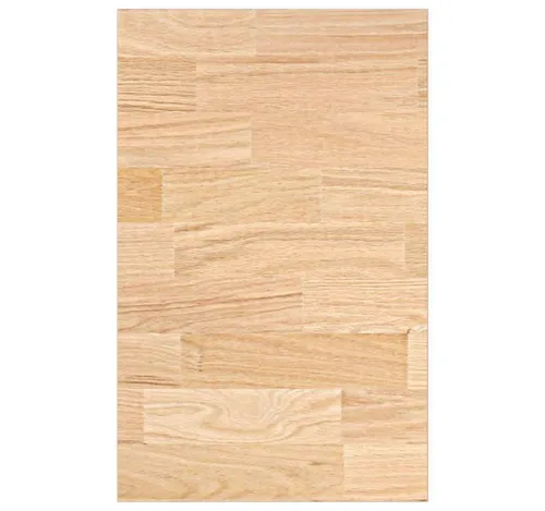 vidaXL Küchenarbeitsplatte aus Massivholz Eiche 40x63,5 cm in braun von vidaXL