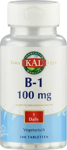 Vitamin B1 Thiamin 100 mg Tabletten