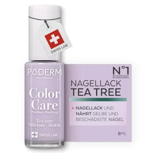 PODERM Pflege-Nagellack mit Teebaumöl