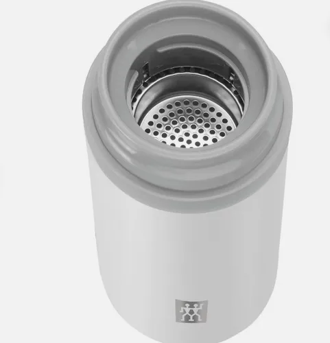 ZWILLING Thermo Teebecher – 420 ml, Weiß, doppelwandig & auslaufsicher