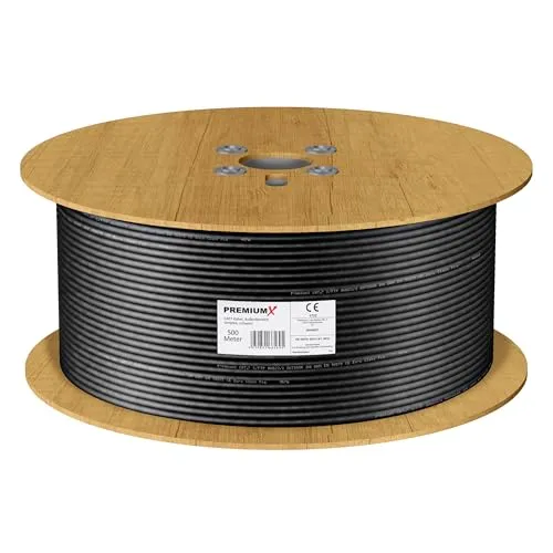 Premium X CAT 7 Outdoor Netzwerkkabel 500m von PremiumX