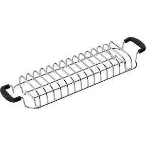 Smeg Brötchenaufsatz TSBW02 für Toaster Smeg TSF02-Serie - Praktischer Röstaufsatz für 2-Scheiben-Toaster Smeg TSF02-Serie aus hochwertigem Chromstahl. Ideal für knusprige Brötchen und perfekte Frühstücksmomente.
