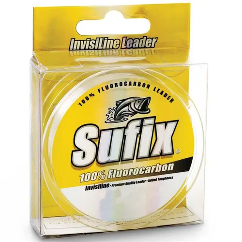 Sufix Invisiline Clear 1,06mm 60,8kg - 20m Fluorocarbonschnur - Hochwertige 20m Fluorocarbonschnur für Salzwasser- und Süßwasserangeln. Mit einem Durchmesser von 1,06 mm und einer Tragkraft von 60,8 kg bietet sie optimale Unsichtbarkeit und Stärke beim Angeln.