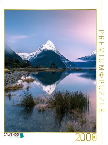 CALVENDO Puzzle Milford Sound - Neuseeland 2000 Teile - Erlebe die Schönheit von Milford Sound mit diesem 2000 Teile Puzzle in der Größe 90x67 cm. Perfekt für entspannte Stunden und kreative Herausforderungen.