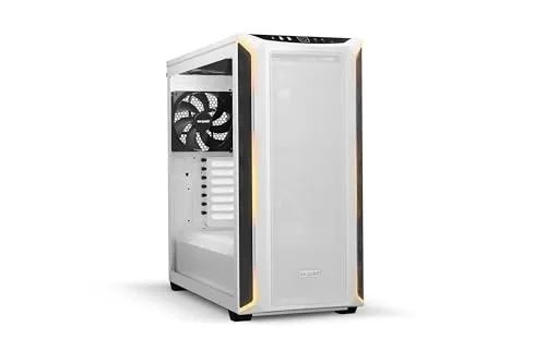Be quiet! Shadow Base 800 DX PC-Gehäuse - Mid Tower Case in Weiß - PC-Gehäuse der Kategorie Mid Tower, bietet elegantes Design in Weiß und hervorragende Kühlmöglichkeiten durch gehärtetes Glas und Stahl.