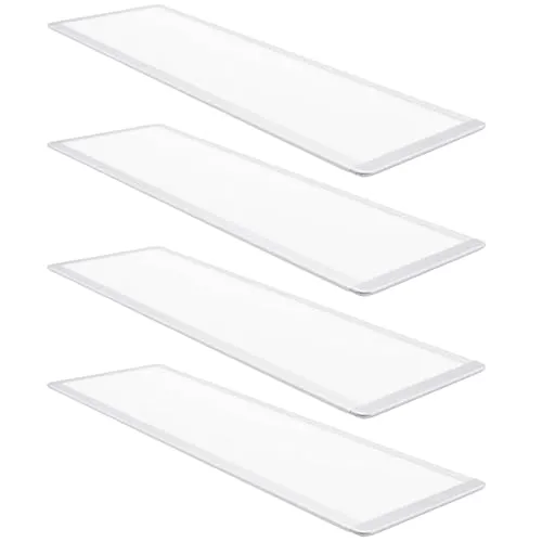 kalb LED Unterbauleuchte Lumeo, dimmbar, 4er Set, 450mm, neutralweiß - Die kalb Lumeo LED Unterbauleuchte bietet gleichmäßige Beleuchtung unter Hängeschränken. Mit nur 8 mm Höhe fügt sie sich unauffällig ein und ist ideal für die Küche. Energiesparend und einfach zu montieren.