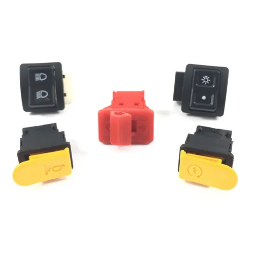 5tlg SCOOTER SCHALTER SET für GY6 für 50-125cc MOFA ROLLER BLINKER SCHEINWERFER