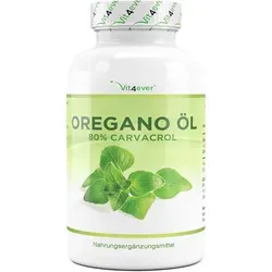 Oregano Öl - 120 Kapseln mit 150 mg - 80% Carvacrol
