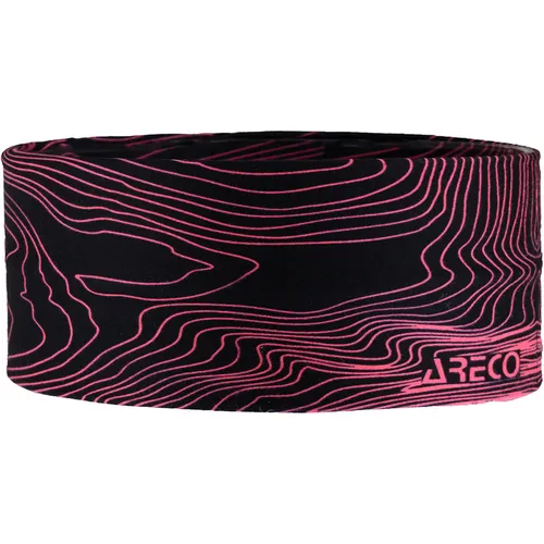 Areco Microfleece Stirnband (Größe ONE SIZE, schwarz)