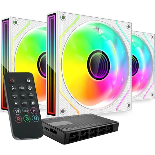 Mars Gaming Mf3dprokitw (120 mm, 3 x) (MF3DPROKITW)